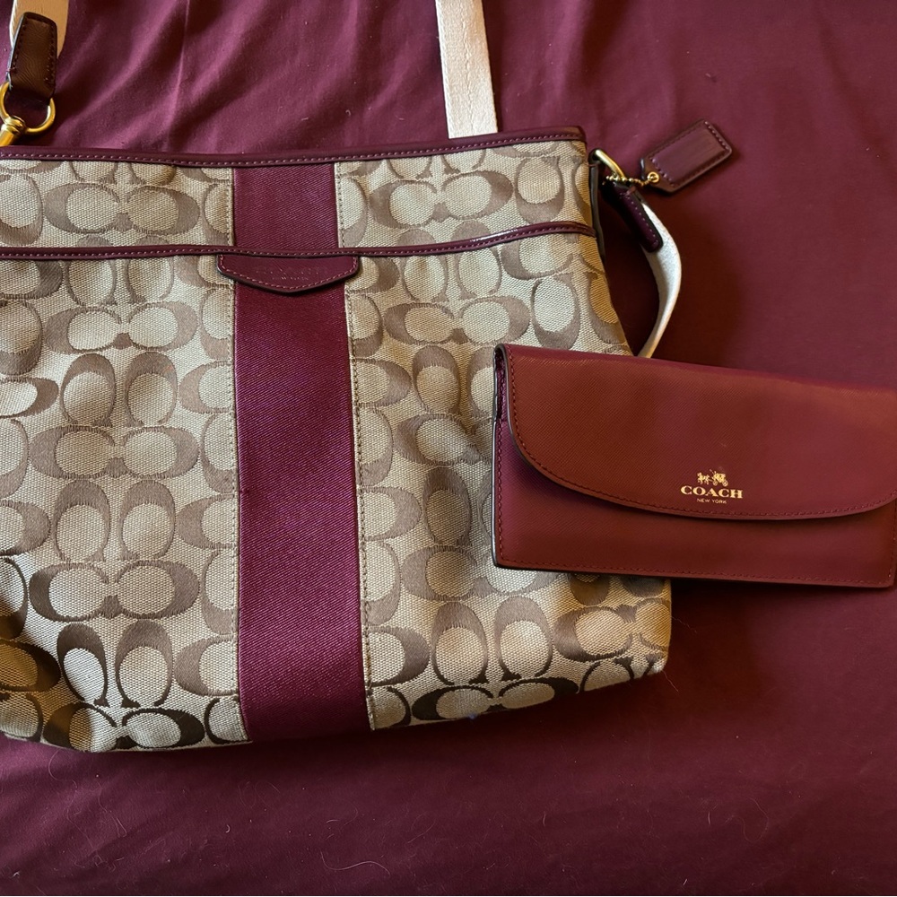 COACH PURSE AND WALLET